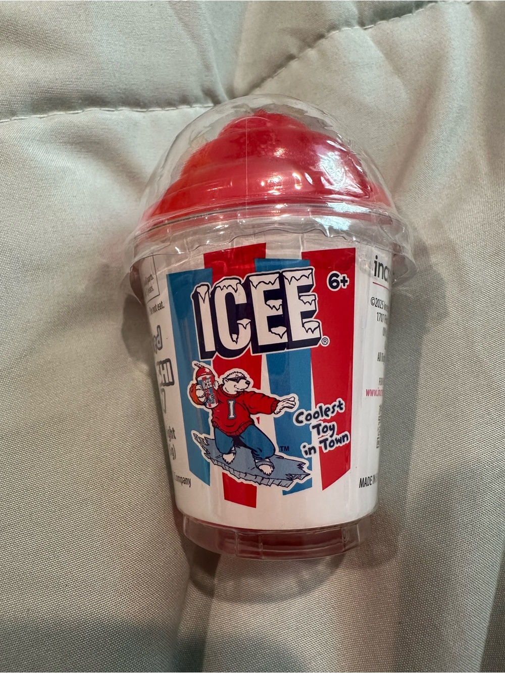 ICEE Red & White Slush Scented Squishy